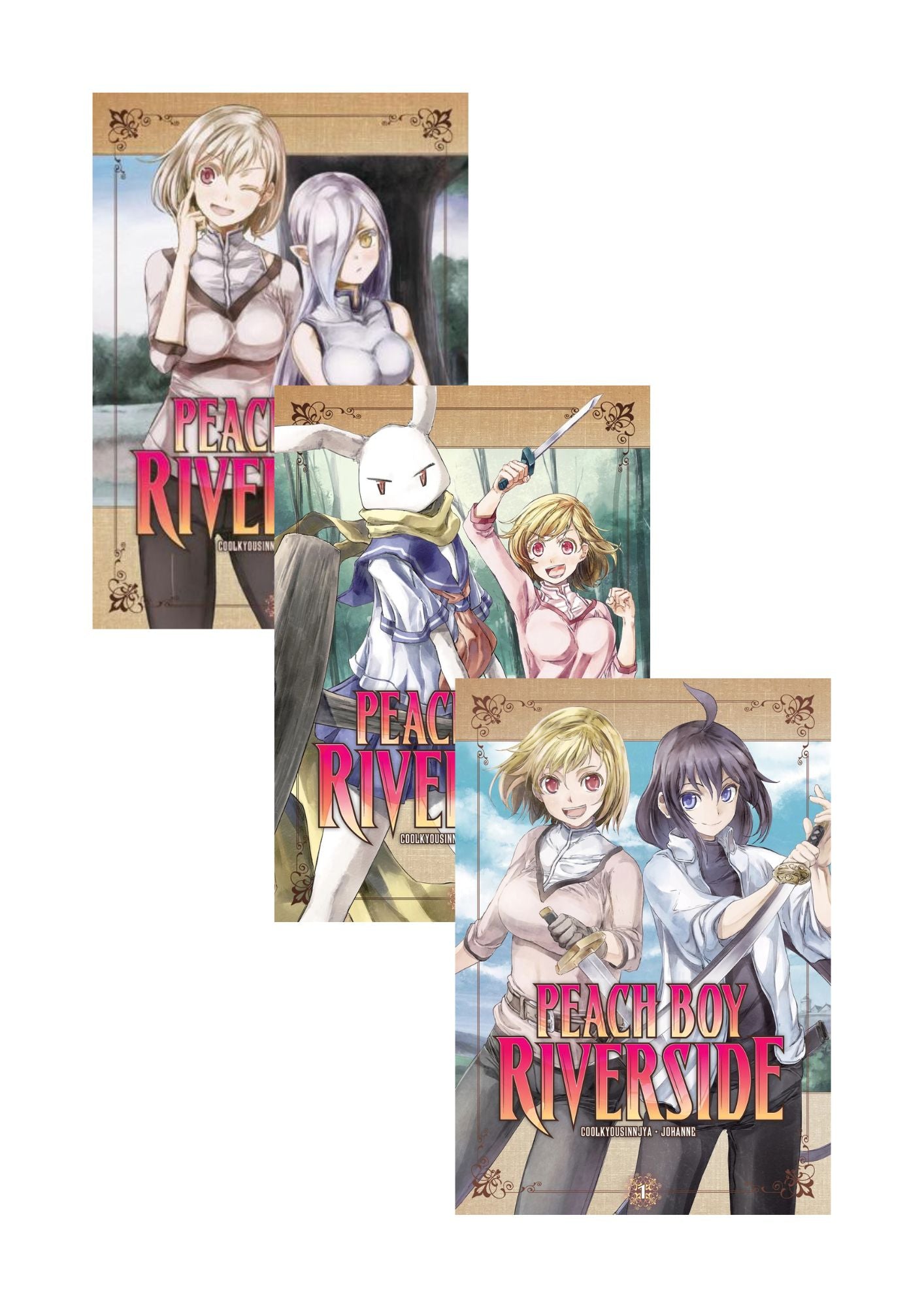 Peach Boy Riverside, Vol. 1-3 Manga Bundle
