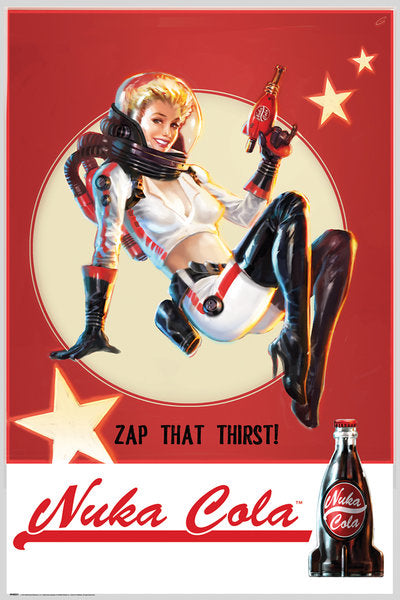 57 - Fallout 4 Nuka Cola Zap Poster