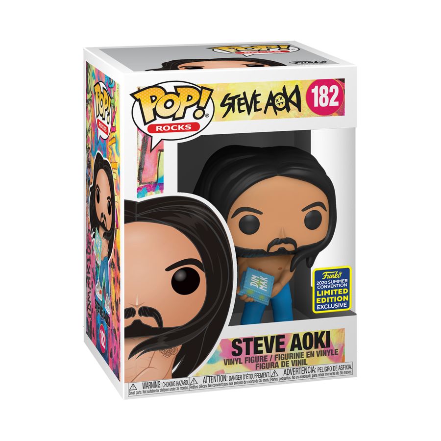 Steve Aoki - Steve Aoki SDCC 2020 US Exclusive Pop! Vinyl