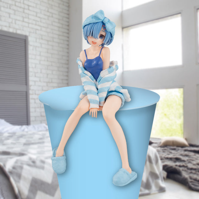 (NO BOX) RE:Zero - Noodle Stopper Figure Rem Room Wear Ver. - (Second-hand)