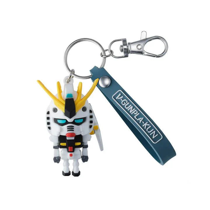 Bandai : V-Gunpla-Kun 3D Rubber Mascot Keychain