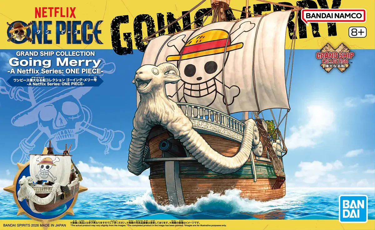 Bandai : One Piece Grand Ship Collection Going Merry (A Netflix Series)