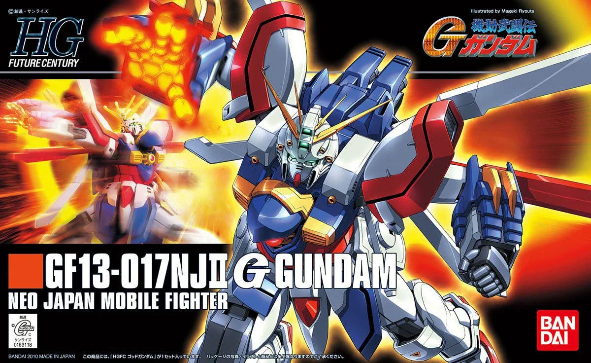 Bandai HG 1/144 : GF13-017NJII Burning Gundam
