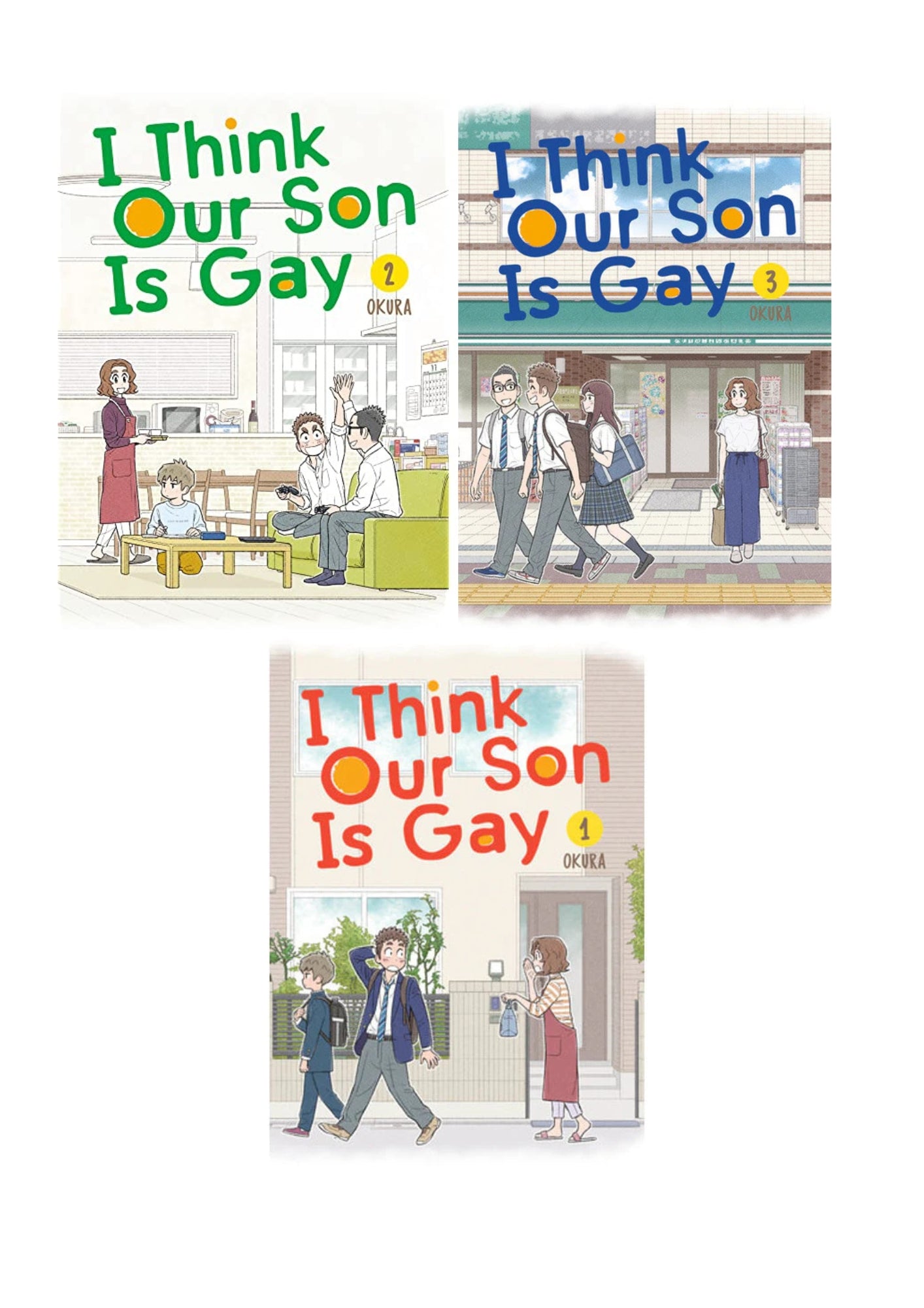 I Think Our Son Is Gay, Vol. 1-3 Manga Bundle