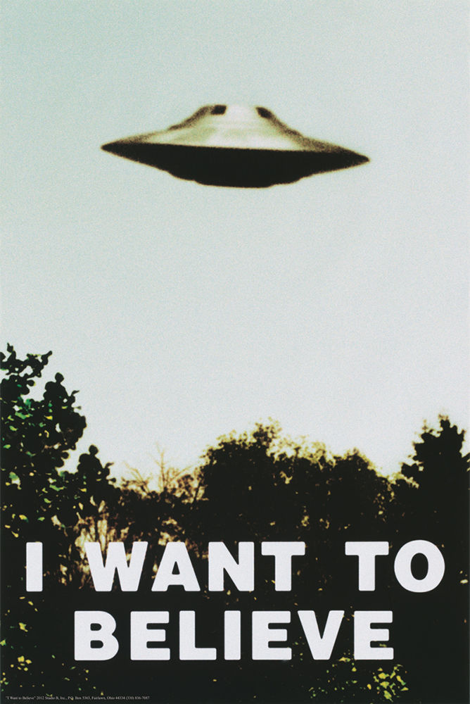 71 -The X Files Believe Poster