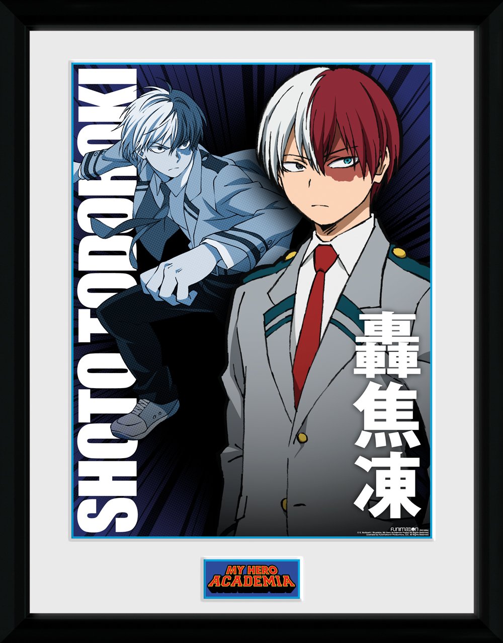 My Hero Academia Shoto Framed Collector Print