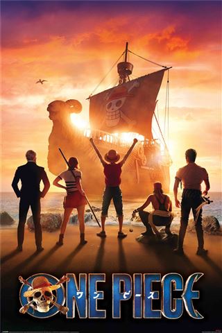 033 - One Piece Live Action Set Sail Poster