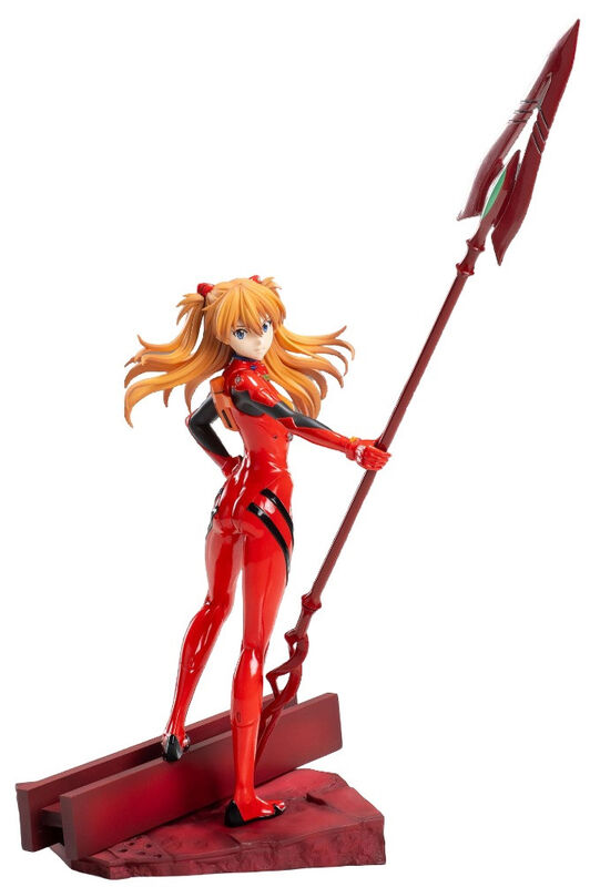 Rebuild of Evangelion: Luminasta Asuka Shikinami Langley X Spear of Cassius Figure