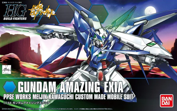HGBF GUNDAM - 1/144 - GUNDAM AMAZING EXIA