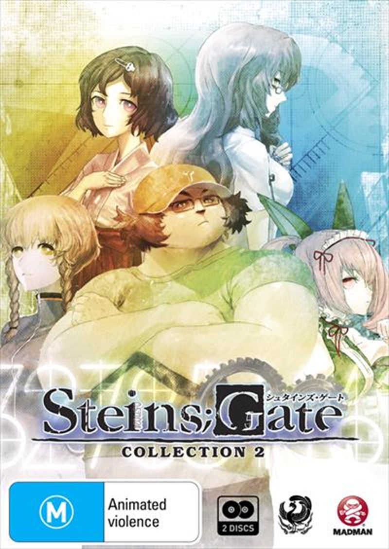 Steins;Gate - Collection 2 - Eps 13-25 DVD - New and Sealed