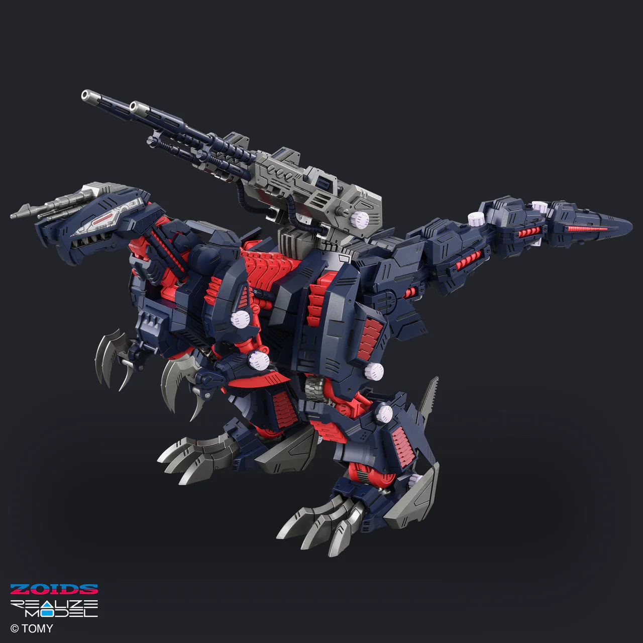 Takara Tomy Zoids 1/100 : RMZ-011/EZ-026 Geno Saurer ( Tyrannosaurus Type - Raven Special )