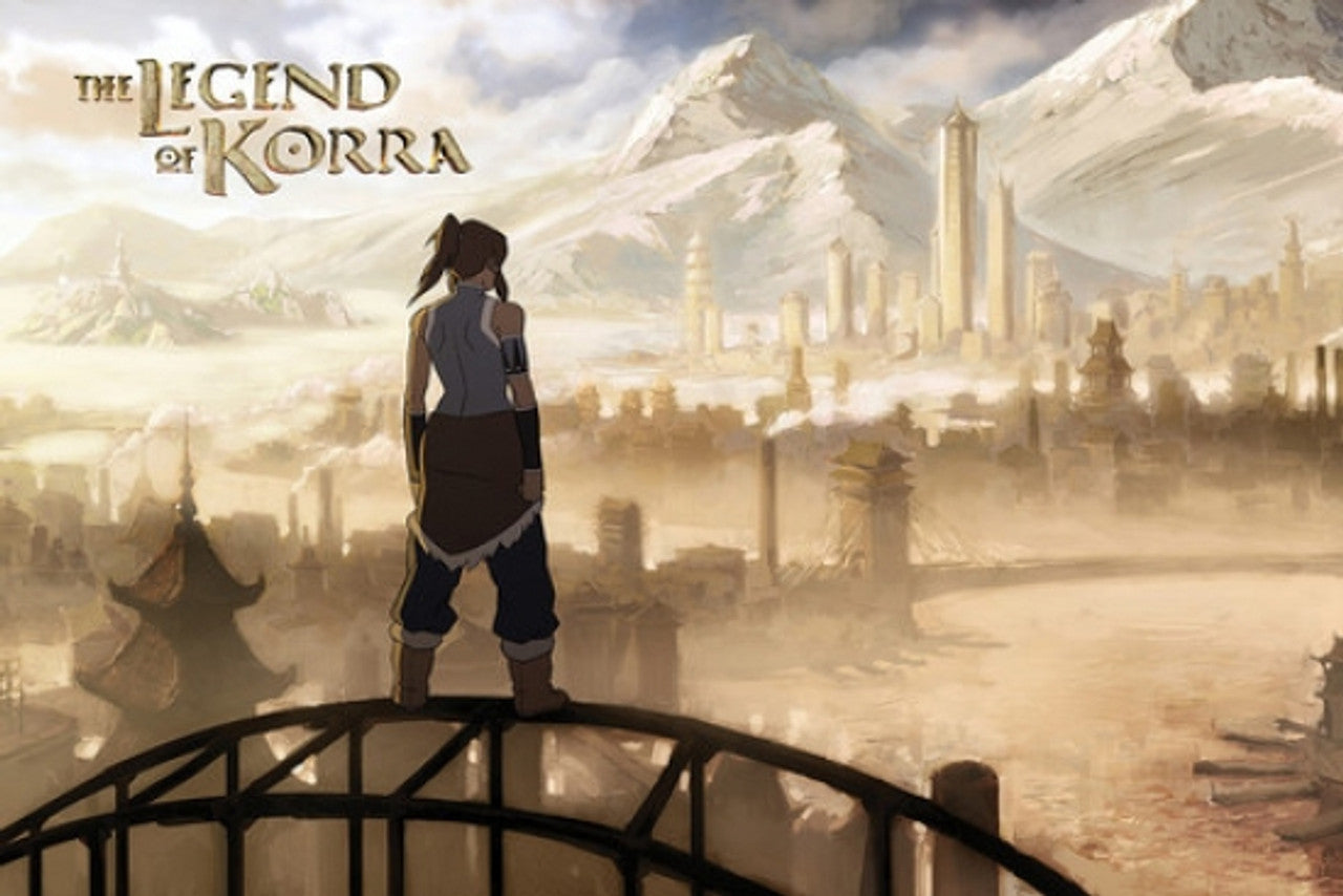 10 - The Legend Of Korra TV Animated Horizontal Poster