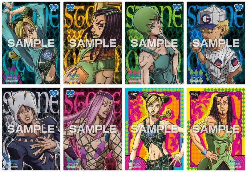 JoJo's Bizarre Adventure -Stone Ocean-: Clear Card Collection Gum