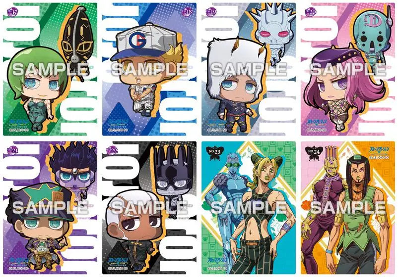 JoJo's Bizarre Adventure -Stone Ocean-: Clear Card Collection Gum