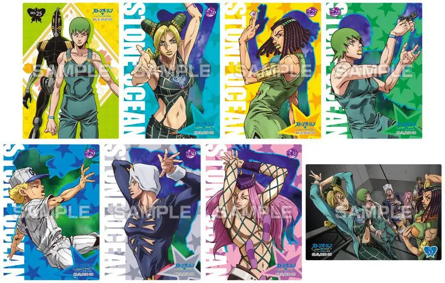 JoJo's Bizarre Adventure -Stone Ocean-: Clear Card Collection Gum