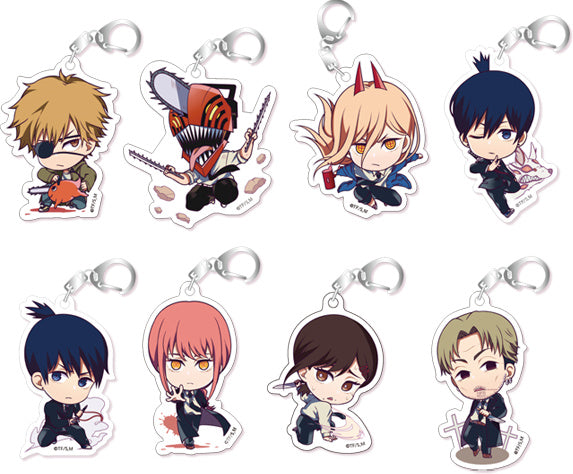 Discontinued Chainsaw Man: Tatakae! Acrylic Keychain Collection Blind Pack