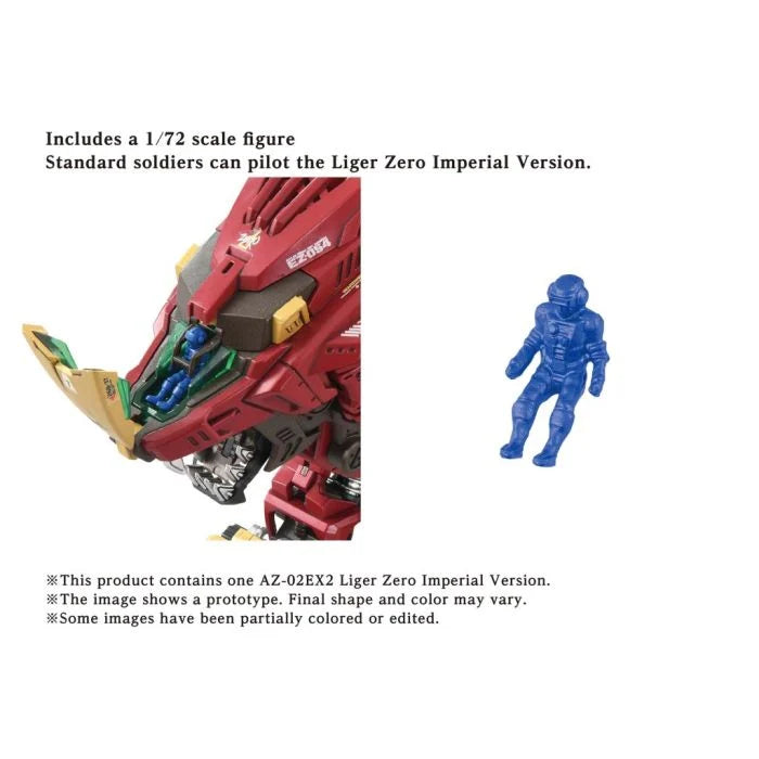 Takara Tomy Zoids 1/72 : EZ-054/AZ-02EX2 Liger Zero Empire Ver. [ Lion Type ]