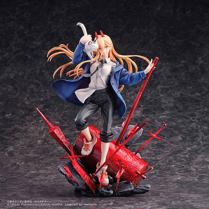 Chainsaw Man S-Fire Power & Meowy 1/7 Scale Figure **Pre-Order**