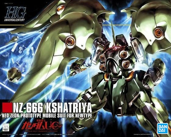 HGUC GUNDAM - 1/144 - NZ-666 KSHATRIYA