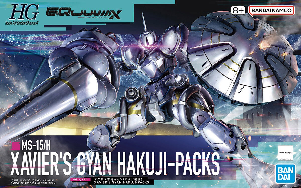 Bandai HG 1/144: MS-15/H Xavie(s Gyan Hakuji-Packs (GO)