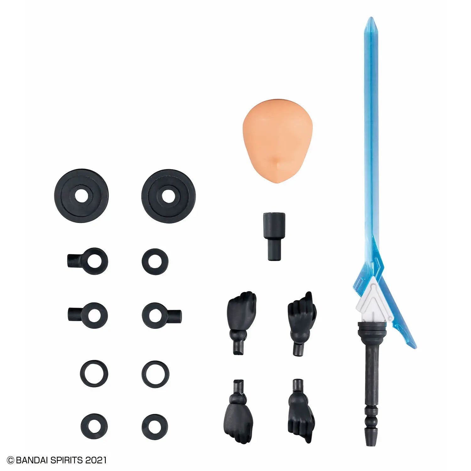 Bandai 30MS : Option Parts Set 23 ( Valkyrie Costume ) [ Color C ]