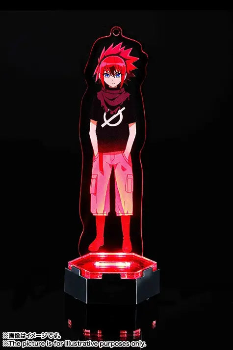 TWIN STAR EXORCISTS - SHIMON IKARUGA ACRYLIC STAND KEY RING