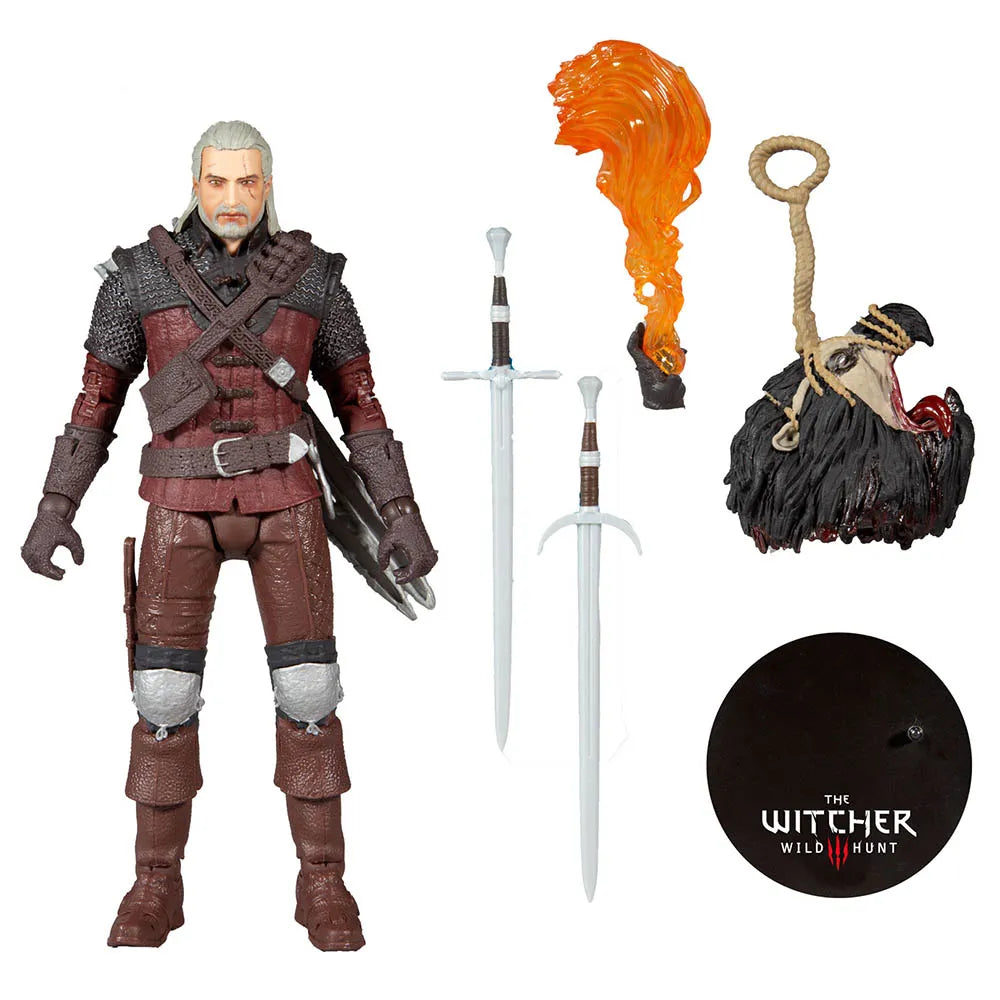 McFarlane Toys: The Witcher 3 Wild Hunt: Geralt of Rivia with Wolf Armor