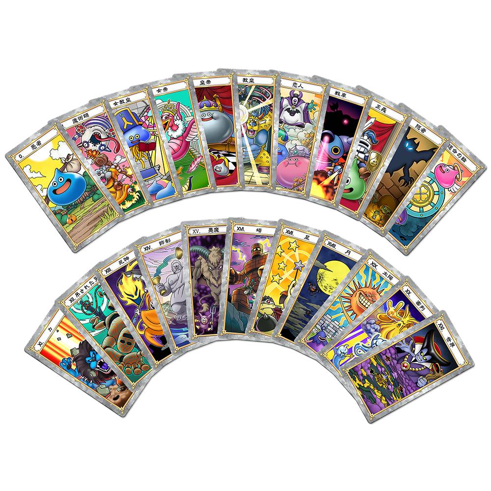Square Enix Dragon Quest X Tarot Cards - (Second-hand)