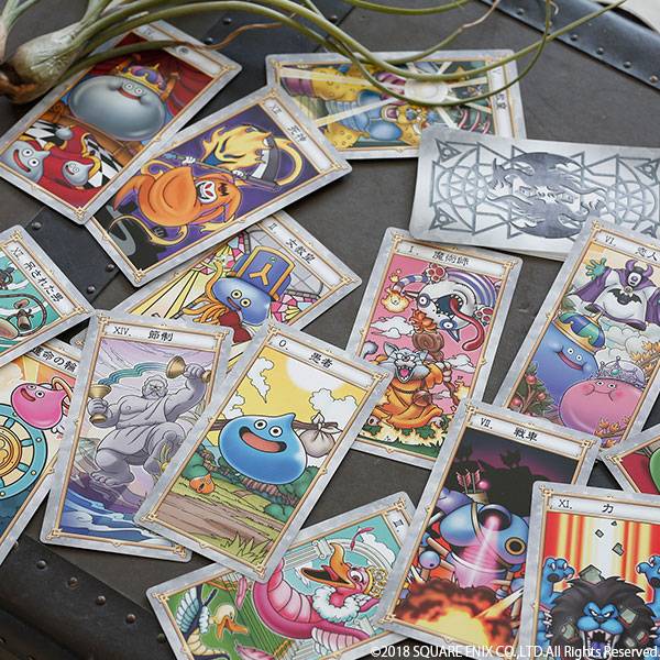 Square Enix Dragon Quest X Tarot Cards - (Second-hand)