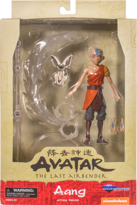 Avatar: The Last Airbender - Aang Deluxe 7” Scale Action Figure (Series 1)