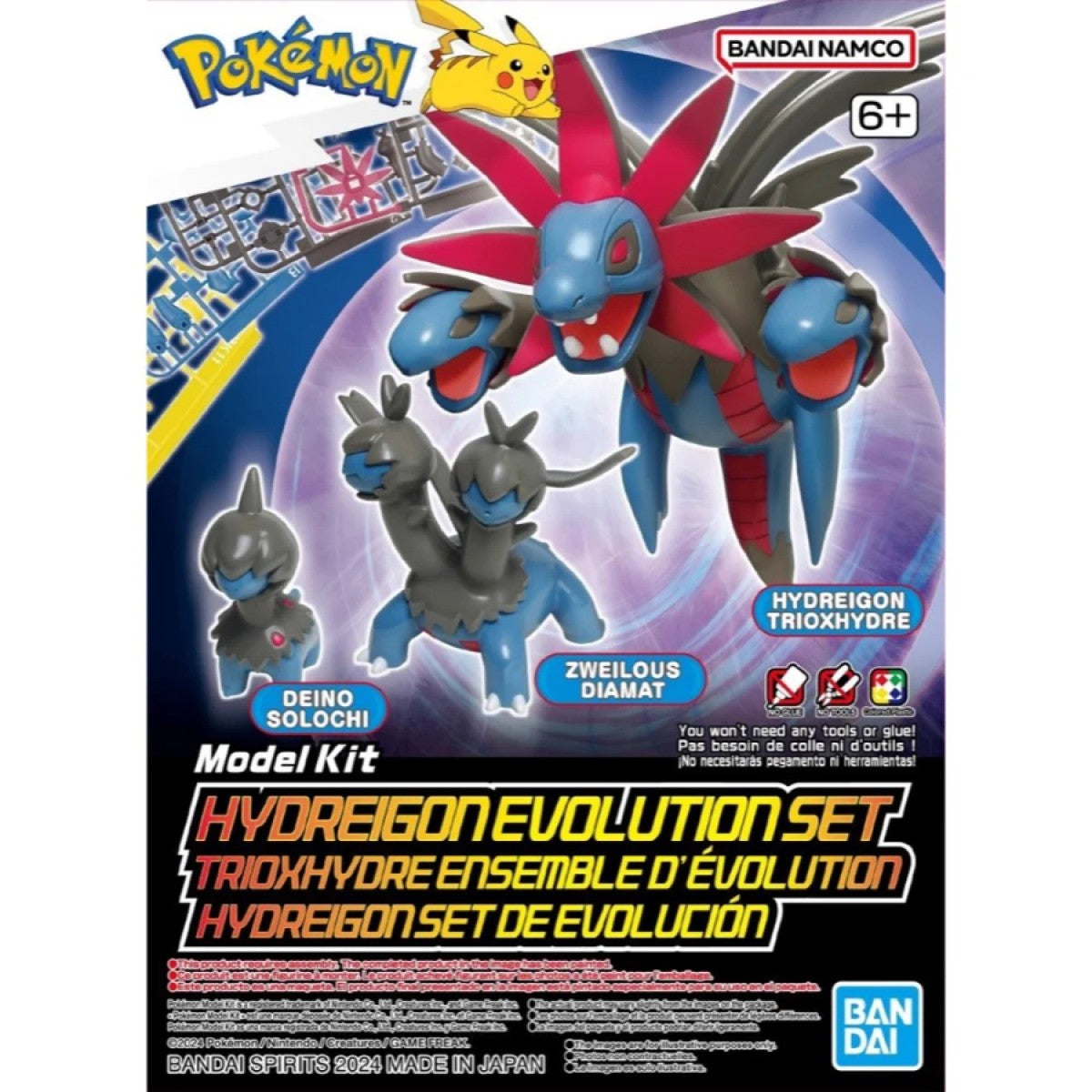 Bandai Pokemon : Hydreigon Evolution Set