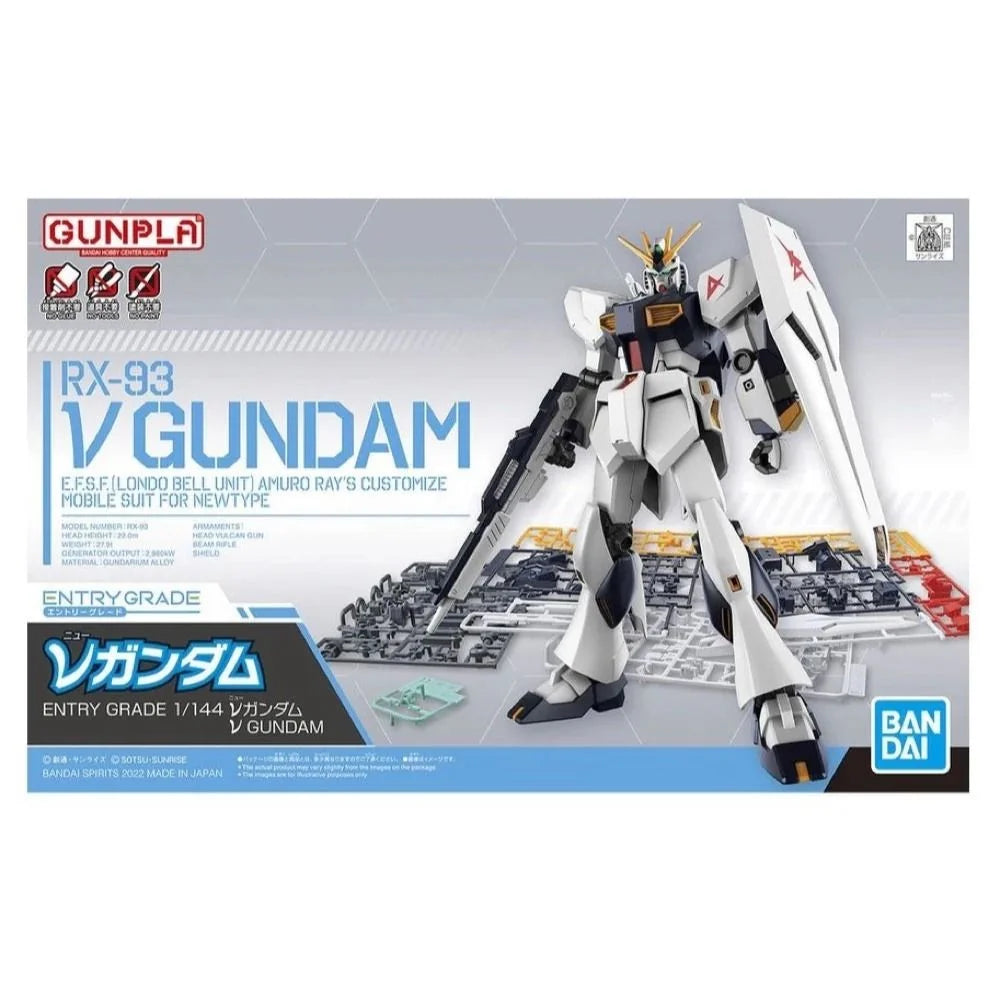 Bandai Entry Grade RX-93 NU Gundam 1/44 Scale Model Kit