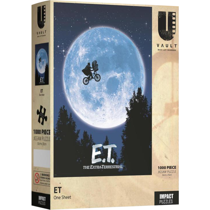 E.T. The Extra-Terrestrial - One Sheet 1000 Piece Jigsaw Puzzle