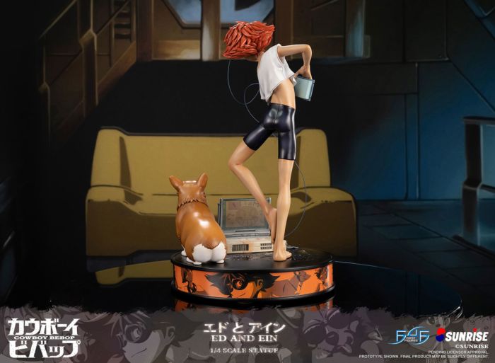 Cowboy Bebop - Ed & Ein Statue