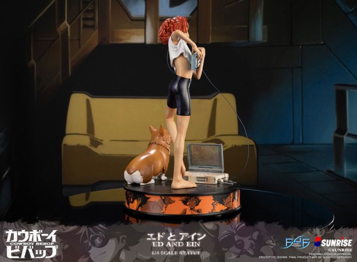 Cowboy Bebop - Ed & Ein Statue