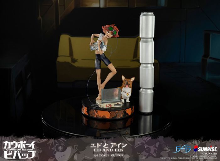 Cowboy Bebop - Ed & Ein Statue