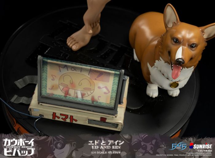 Cowboy Bebop - Ed & Ein Statue