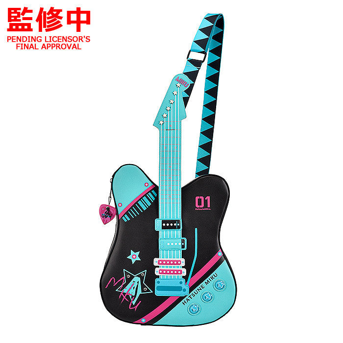 Character Vocal Series 01: Hatsune Miku: Guitar-Shaped Shoulder Bag **Pre-Order**