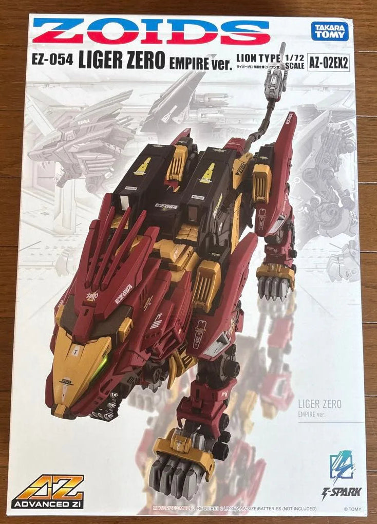 Takara Tomy Zoids 1/72 : EZ-054/AZ-02EX2 Liger Zero Empire Ver. [ Lion Type ]