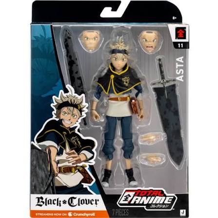 Black Clover Asta 6.5 inch Scale Action