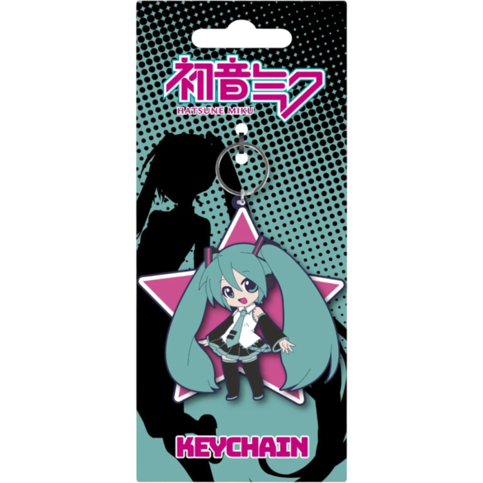 Vocaloid - Hatsune Miku Star Keychain