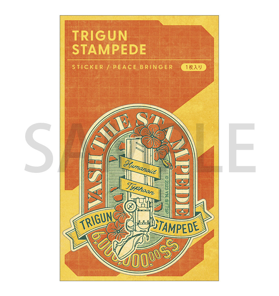 TRIGUN STAMPEDE: Sticker / Peace Bringer (Vash)