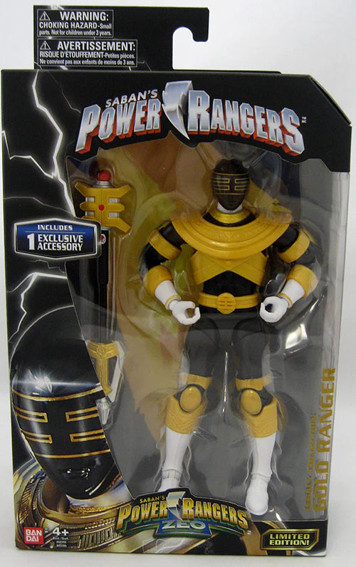 Power Rangers ZEO Black Ranger 6" Action Figure