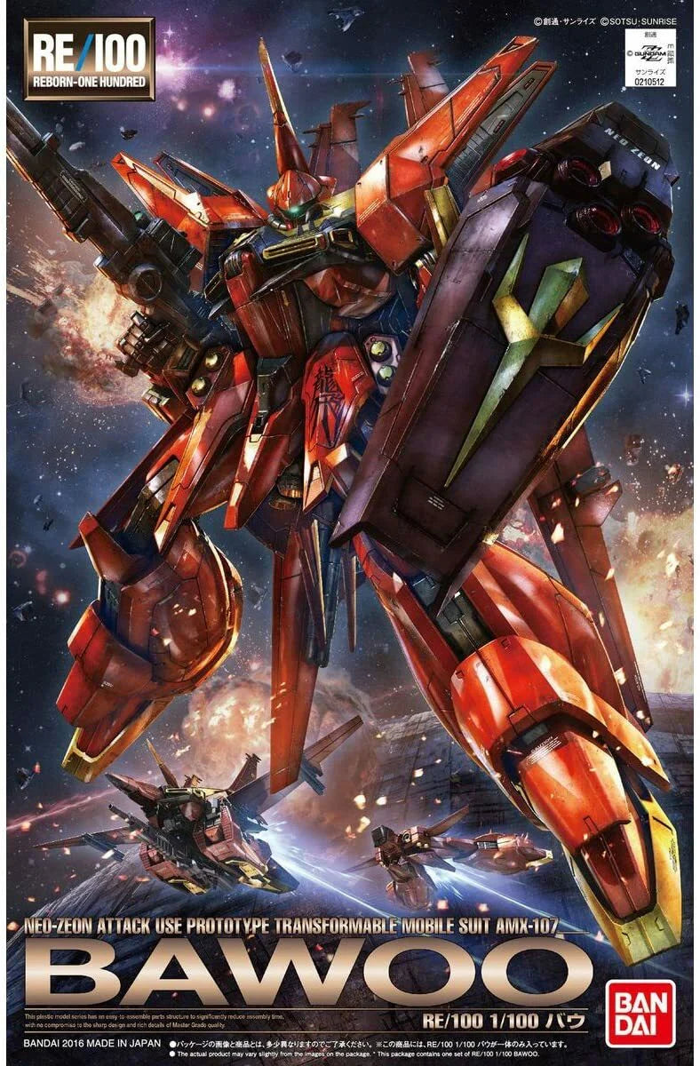 Bandai RE 1/100 : AMX-107 Bawoo
