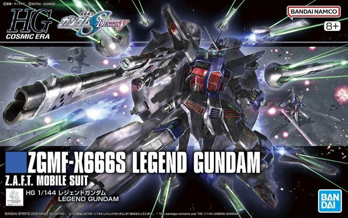 Bandai HG 1/144: ZGMF-X666S Legend Gundam