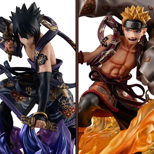 Naruto: Shippuden - Precious G.E.M. - Naruto Uzumaki & Sasuke Uchiha (Raijin Ver.)