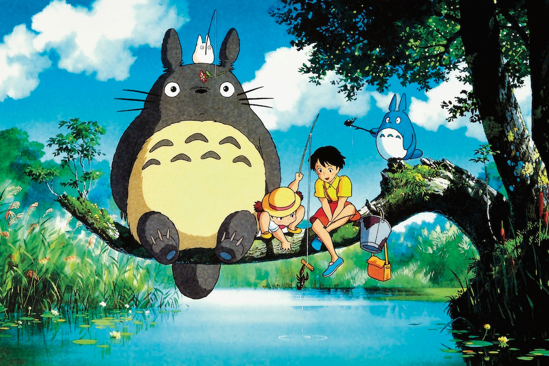 14 - My Neighbor Totoro fishing Poster