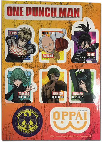 ONE PUNCH MAN - ICONS GROUP STICKER SET