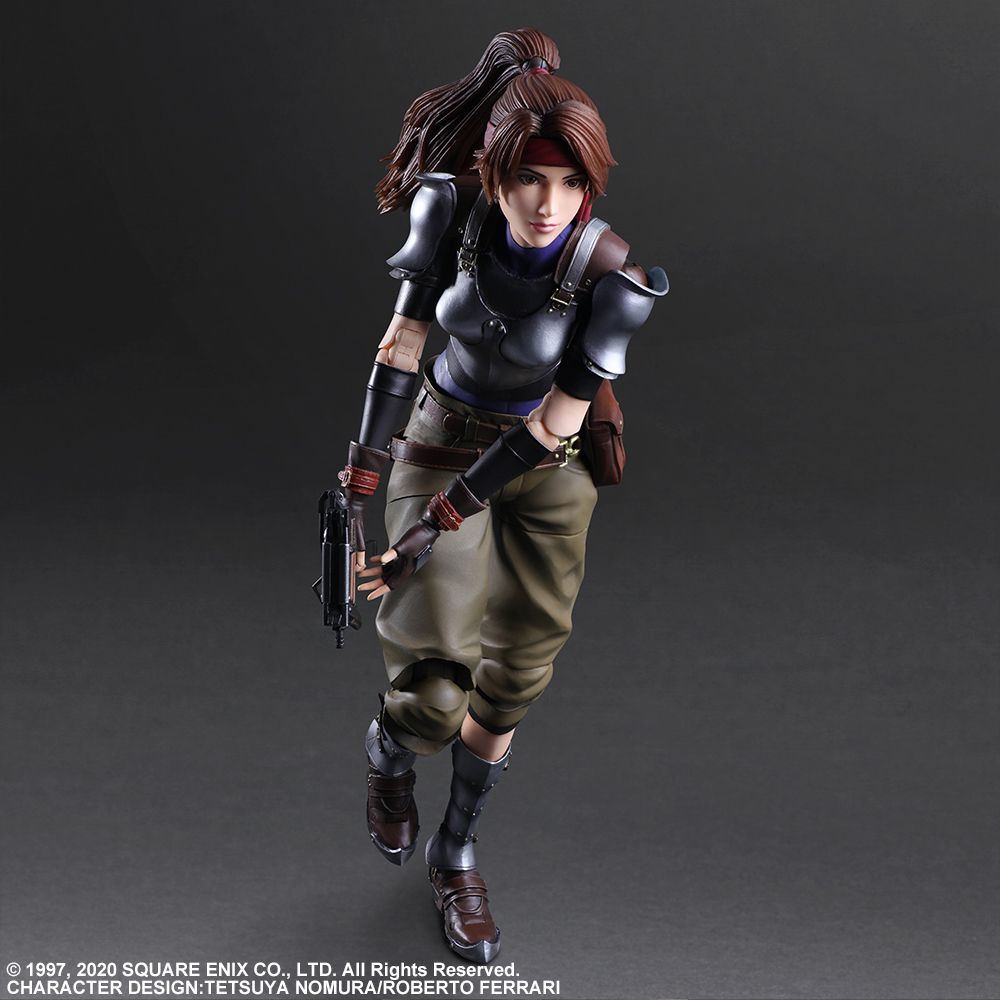 Final Fantasy VII - Jessie & Motorcycle Play Arts Action Figure