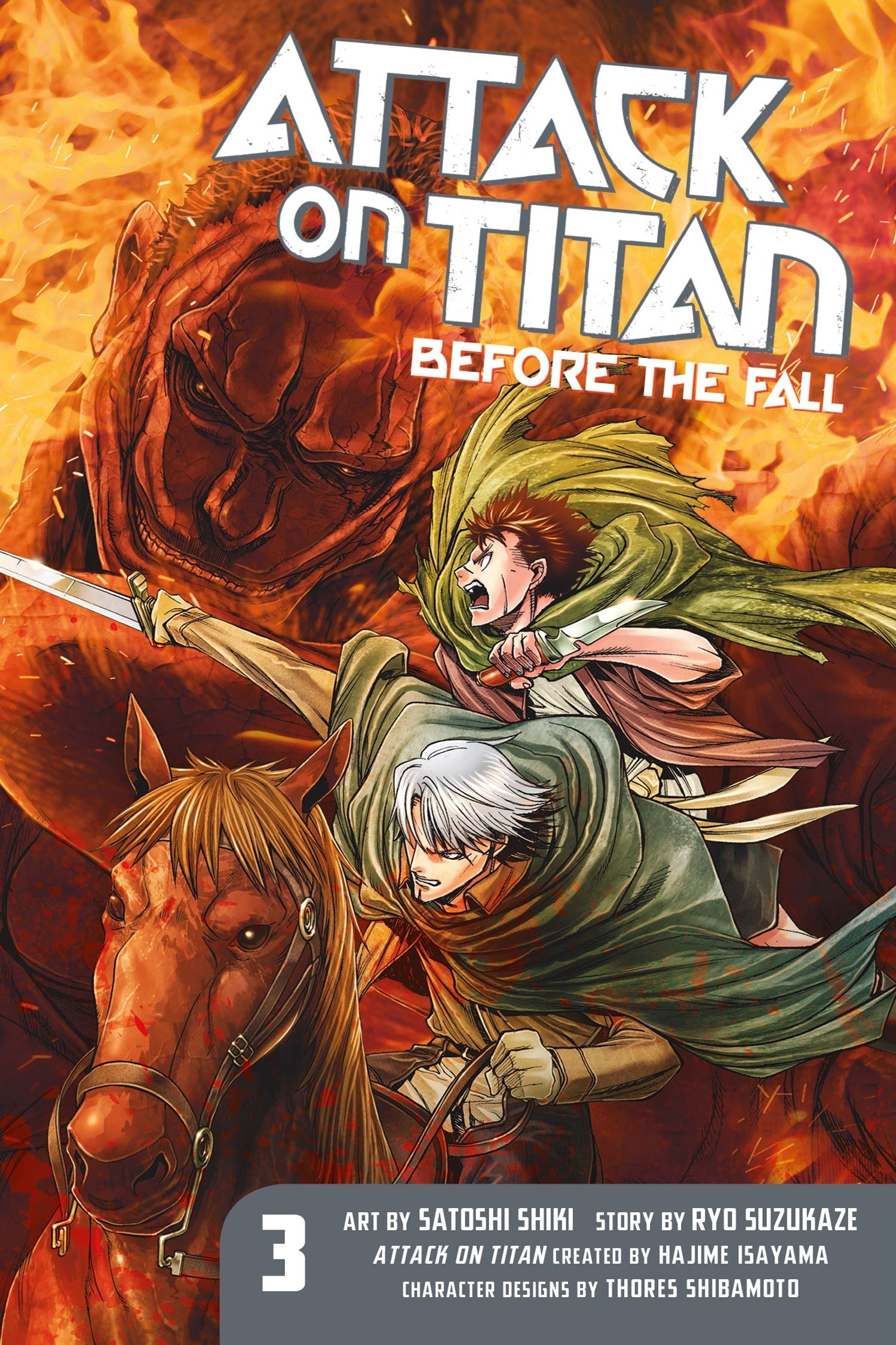 Attack on Titan Before the Fall, Vol. 3